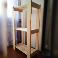 Стеллаж из дерева, сборка и устранение ошибок