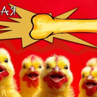 Как убрать кость из куриной голени