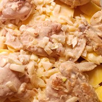 Крылышки и ножки запеченные с картофелем