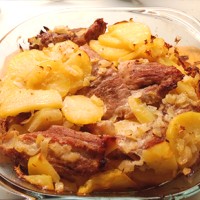 Свинина запеченная с картошкой
