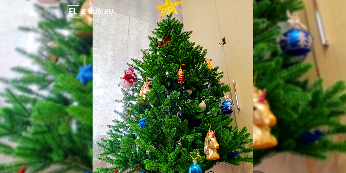 новогодняя ель 1.2 м с 380 ветками